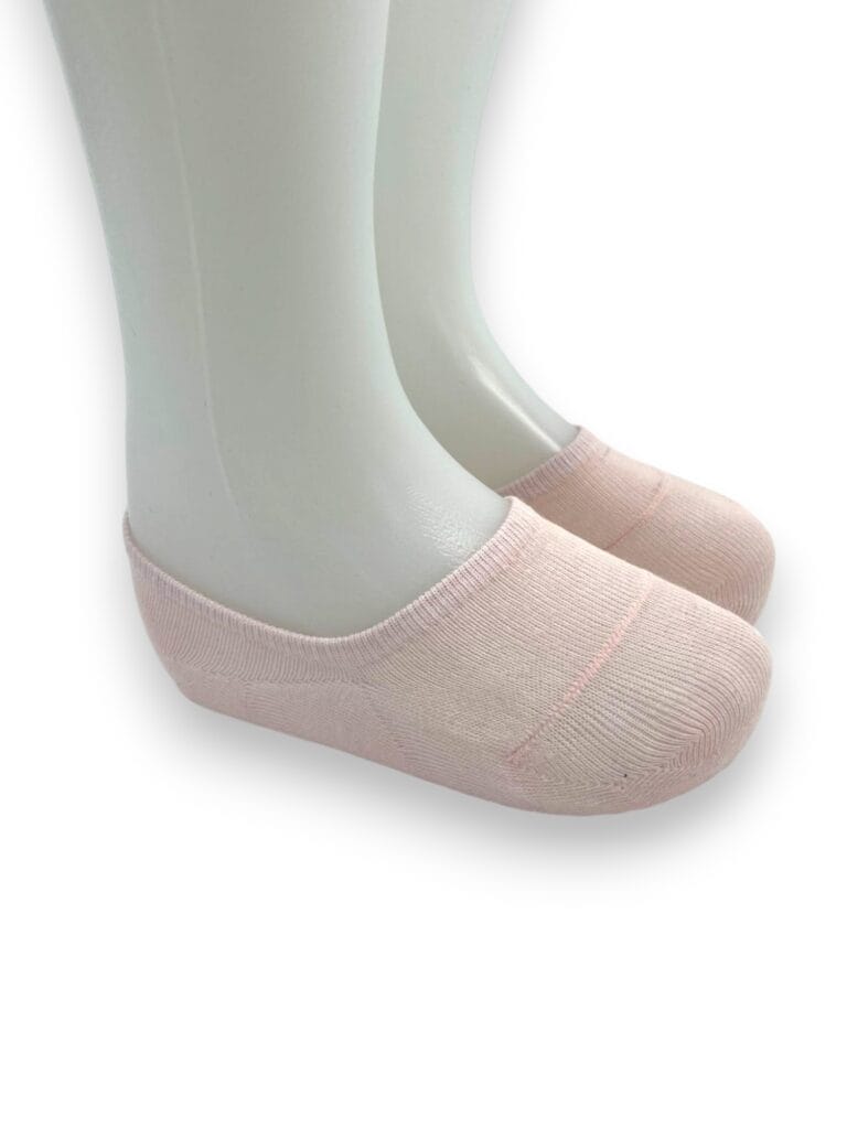 Sosete tip balerini pentru copii, somon 2-3 ani